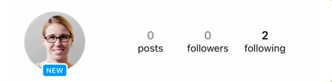Account stats before